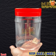 Balang Kuih Raya 1200ml PET Container [ 1set ] YFP 5521 Bekas Cookie Jar Balang Plastik Kosong Balang Biskut NCI 4021