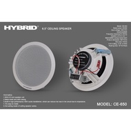 6.5 inch 60 watt hybrid ce 650 ceiling speaker 6.5 inch ceiling speaker 6 watt ceiling speaker celli