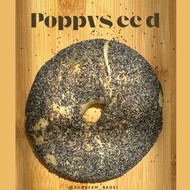 (3pcs.粒）Poppyseed Bagel罂粟籽贝果 | Halal | Homemade Freshly Baked