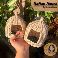 Hideout Rattan Hamster | Rattan Hamster House | Hamster Cage Decoration