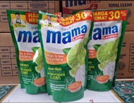 1 DUS Mama Lemon BESAR netto 680ml Sabun Cuci Piring Jeruk Nipis Pouch 680 ml