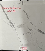 Granit 60x120 Motif Carrara Putih Abu QQ Gress Calacatta Bianco