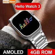 นาฬิกาอัจฉริยะ hello watch 3 สมาร์ทวอทช์ นาฬิกาข้อมือ นาฬิกา Smartwatch สมาทวอส Watch นาฬิกาผู้หญิง นาฬิกาโทรได้