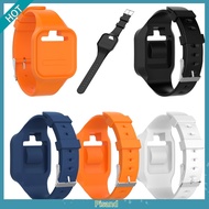 Pi| Replacement Silicone Adjustable Watch Band Strap for Golf Buddy Voice 2 GPS