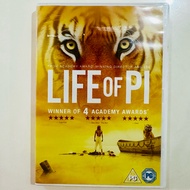 Life of Pi DVD | 4 Academy Awards Winner Ang Lee Movie Preloved UK Region 2
