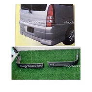 🔥Nissan Serena MkII C24 (2005) OEM Style FIBER Rubber Getah REAR  Skirt Skirting Bumper Lower Lip Sp