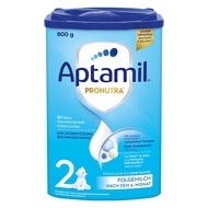 [Imported from EU] Aptamil Pronutra Stage 2 Infant Follow-On Milk Formula 800g (6–10 Months) DHA ARA