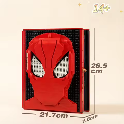 In Stock Hero Book Bricks 1888pcs 2615pcs Collectible Building Blocks Set 3D Book with Minifigures M