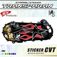 Transparent CVT STICKER STAR MOTIF ETC. GRADATION KZR GEN 1/2 Y6