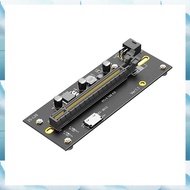 [G V W E] For M. 2 NVME to PCIE4.0 GPU Riser Card with ATX 24 Pin Power Supply for NVME to PCIEX16 E