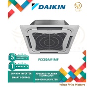 DAIKIN NON INVETER 2HP CEILING CASSETTE FCC A SERIES 50A (FOR KLANG VALLEY ONLY)