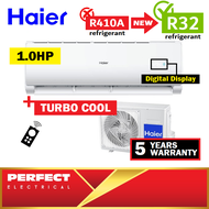 Haier 1HP R32 Aircond Air Conditioner HSU-10LPA21 HSU-10LPB21 Air Cond 1.0HP with Ionizer Turbo Cool Function [ 1.5HP 2.0HP 2.5HP ]