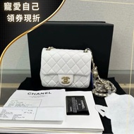 CHANEL 白金金球方胖子17*13*7.55 98新配件塵袋盒子保卡