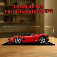 Lego 42143 Ferrari Daytona SP3 Display Case Acrylic Exhibition Box For Popmart Labubu Zimomo
