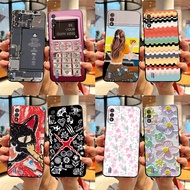 Phone Case ITEL A37 A26 Case Matte New design 2023 Pattern Soft Silicone Protective Cover For ITEL A