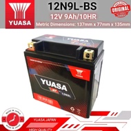 YUASA 12N9L 12N9 BATTERY MOTOR MODENAS JAGUH175 JAGUH PATAGONIAN250 CM200 TWINSTAR CL160 YB9-BS YB9