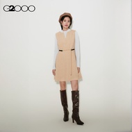 G2000 Sleeveless Tweed Knit Flare Dress