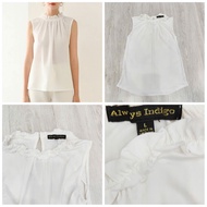 Women - Shirt Sleeveless Indigo indigo indigo indigo indigo indigo indigo indigo indigo indigo indig