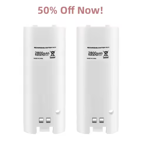 2800mAh Rechargeable Batteries for Nintendo Wii/wii U for Nintendo Wii Remote Controller