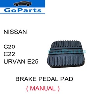 NISSAN C20 / C22 / URVAN E25 BRAKE PEDAL PAD