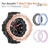 Colourful TPU Skin Protection Case Cover Shell for Amazfit T-Rex T Rex Pro Sports Smart Watch
