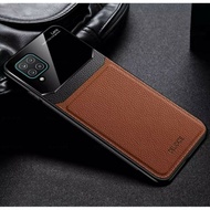 Case SOFT HARD SAMSUNG Galaxy A12 ORIGINAL COVER Casing kulit leather