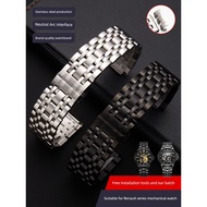 Watch Strap Stainless Steel Strap Unisex Substitute Renault Strap Hollow Watch Star Series 21 22 But