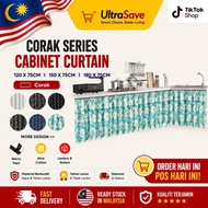 KCC21-KCC26 Kitchen Curtain / Cabinet Curtain / Kitchen Cabinet Curtain / Kitchen Drapes