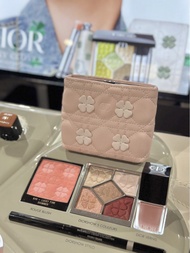 有貨‼️Dior限量版四葉草眼影盤🥰限定粉紅眼影盤 英國購🇬🇧Dior Lucky pink clover lipstick case🌸Dior限量版四葉草眼影 四葉草胭脂 化妝品 Dior限量版四葉