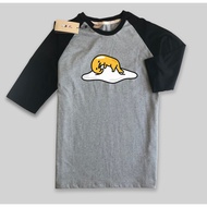 Gudetama Gude Tama Lazy egg sleep Raglan T-shirt