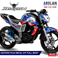Decal BYSON KARBU Full Body Motorcycle Sticker BYSON KARBU Old Full Body Accessories Set Cool Variat