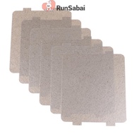 RunSabai 5pcs 11.8cm*10cm Spare parts mica Plates microwave ovens sheets Nice