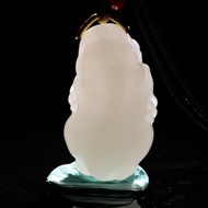 秒殺價 天然新疆和田玉羊脂玉貔貅吊墜 玉質細膩