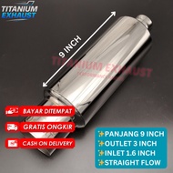D SPORT STRAIGHT FLOWS FLOW MUFFLER EXHAUST [#STOCK AVAILABLE]