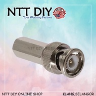 NTT DIY BNC RG59 Coaxial Connector RG-59 adapter for CCTV Camera