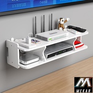 Wall Rack Mounted Wifi Router Modem Shelf Space Saving Shelf TV Rack Box Android Box cooling Astro Remote Storage