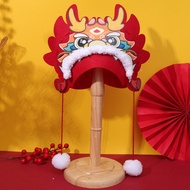 ILOVEDIY ชุดวัสดุ DIY หมวกแฟชั่นมังกรประจำชาติหมวกมังกรเทศกาลฤดูใบไม้ผลิของขวัญปีใหม่ทำด้วยมือ