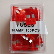 LARGE 10AMP PLUG-IN FUSE 1 box 100 pcs