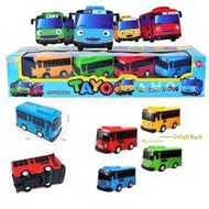 Tayo Bus Toy Tayo Car Tayo 4pcs Pull Back
