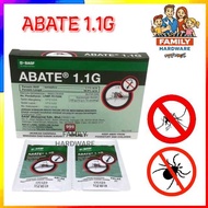 Original BASF Abate 1.1g Aedes Mosquito Larvae Killer 1.1g Ubat Jentik Jentek Kawal Pembiakan Nyamuk