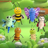 SPARKLEEDGE Animal Finger Puppets, Role Play Storytelling Insect Series Puppets, Pacifying Doll Cart