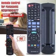 **包郵** 藍光DVD機遙控器 Bluray機遙控器 適用於松下N2QAYB001077 不含電池 [平行進口] YY3448