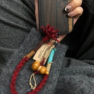Tibetan Style New Chinese Style Gourd Lanyard Mobile Phone Chain Pendant Bag Hanging Hand Rope Braid