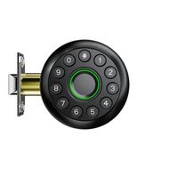 Interior Door Works with Tuya SmartLife APP Smart Fingerprint Password Spherical Lock Dead Bolt For 