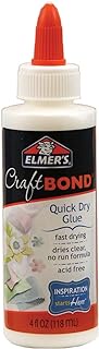ELMERS Craftbond Quick Dry Glue, 4 Oz (E6001)
