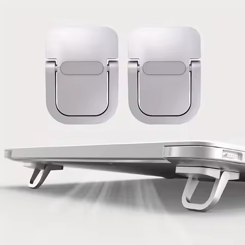 2-Piece Portable Laptop Stand Set Foldable Mini Laptop & Keyboard Support Stand