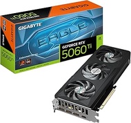 GIGABYTE GeForce RTX 5060 Ti Eagle MAX OC 16G Graphics Card, 16GB 128-bit GDDR7, PCIe 5.0, WINDFORCE