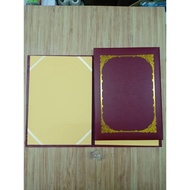 A4 Certificate Folder