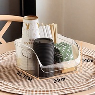 Ready-to-use coffee cup storage rack for stalls, street vendors, and restaurant use; a stand for str