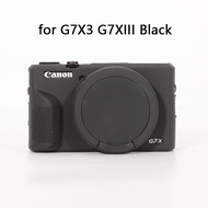 Soft Silicone Rubber Camera Body Case for Canon G7X Mark II III G7XII G7X2 G7XIII G7X3 Protective Co